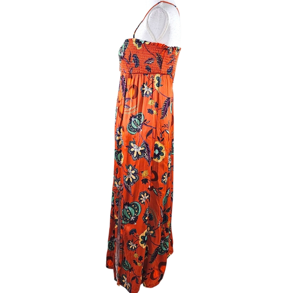 Maeve Anthropologie Floral Smocked Maxi Dress In S Spring/Summer Dress - Picture 7 of 11